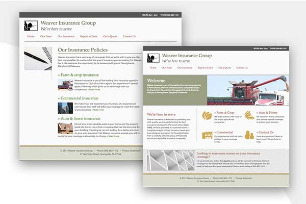 Weaver Insurance Group - Website